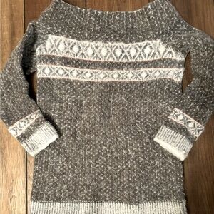 Anthropologie ‘sleeping on snow’ sweater S